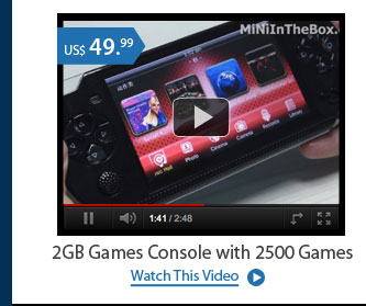 2GB Games Console with 2500 Games 