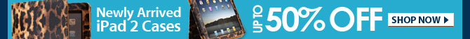 Newly Arrived iPad 2 Cases Up To 50% OFF