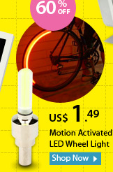 Motion Activated LED Wheel Light