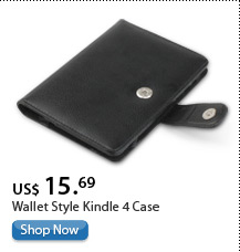Wallet Style Kindle 4 Case
