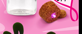 LED Crystal Wish Bottle