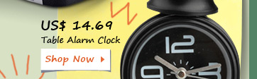 Table Alarm Clock