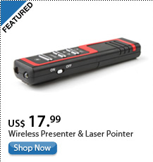 Wireless Presenter & Laser Pointer