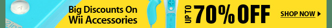 Big Discounts On Wii Accessories Up To 70% OFF