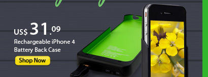Rechargeable iPhone 4 Battery Back Case
