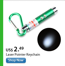 Laser Pointer Keychain
