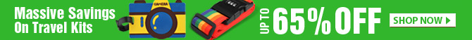 Massive Savings On Travel Kits