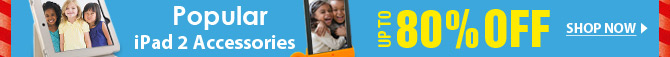 Popular iPad 2 Accessories Up To 80% OFF
