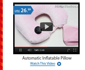 Automatic Inflatable Pillow 