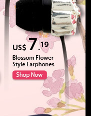 Blossom Flower Style Earphones