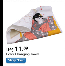 Color Changing Towel