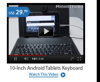 10-Inch Android Tablets Keyboard