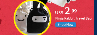 Ninja Rabbit Travel Bag