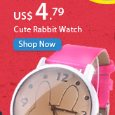 Cute Rabbit Watch