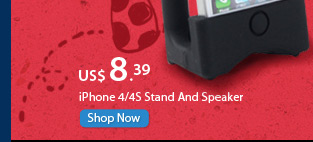 iPhone 4/4S Stand And Speaker