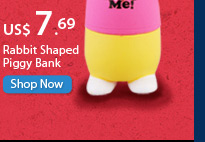 Rabbit Shaped Piggy Bank