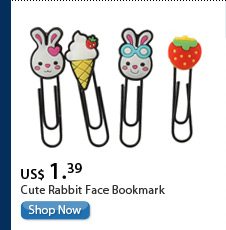 Cute Rabbit Face Bookmark
