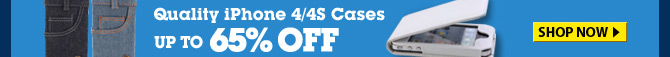 Quality iPhone 4/4S Cases Up To 65% OFF