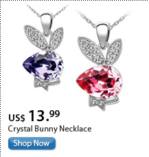 Crystal Bunny Necklace