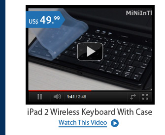 iPad 2 Wireless Keyboard With Case