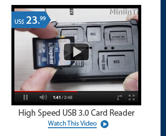 High Speed USB 3.0 Card Reader