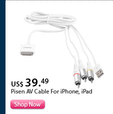Pisen AV Cable For iPhone, iPad