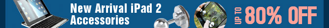 New Arrival iPad 2 Accessories Up To 80% OFF