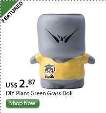 DIY Plant Green Grass Doll