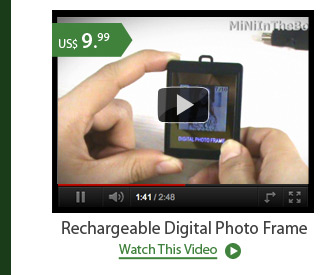 Rechargeable Digital Photo Frame