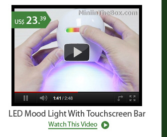 LED Mood Light With Touchscreen Bar
