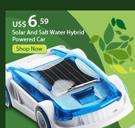 Solar And Salt Water Hybrid Powered Car