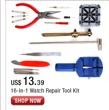 16-in-1 Watch Repair Tools Kit