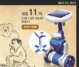 6-In-1 DIY Solar Robot