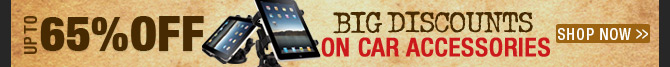 Big Discounts On Car Accessories