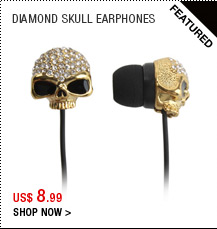 Diamond Skull Earphones