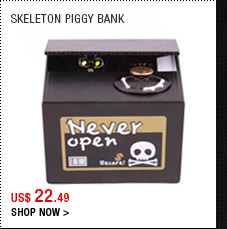 Skeleton Piggy Bank