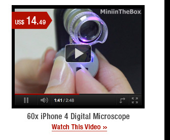 60x iPhone 4 Digital Microscope