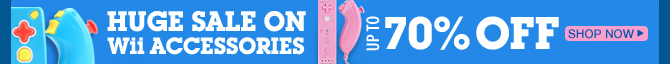 Huge Sale On Wii Accessories