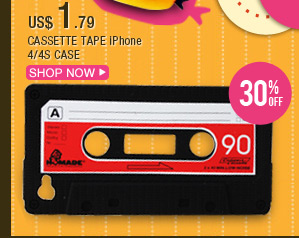 Cassette Tape iPhone 4/4S Case