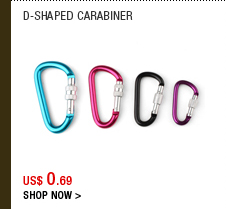 D-Shaped Carabiner