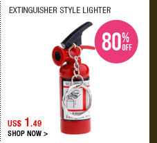 Extinguisher Style Lighter