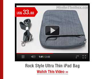 Rock Style Ultra Thin iPad Bag