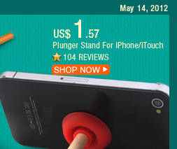 Plunger Stand For iPhone/iTouch