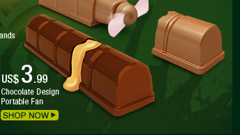 Chocolate Design Portable Fan