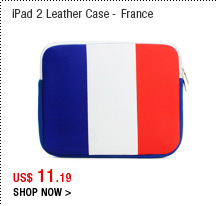iPad 2 Leather Case - France