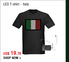 LED T-shirt - Italy