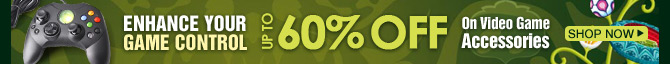 Enhance Your Game Control Up To 60% OFF On Video Game Accessories