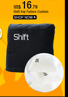 Shift Key Pattern Cushion