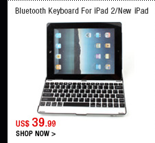 Bluetooth Keyboard For iPad 2/New iPad