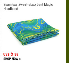 Seamless Sweat-absorbent Magic Headband